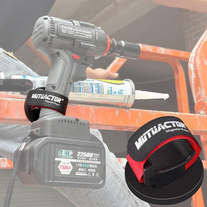 MUTUACTOR Magnetic Tool Holder - Heavy Duty, Quick Response, for Cordless Drills, Impact Wrenches, Screws, Bits, Nails & Hardware (1 Set) - Image 1